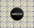 Abstract Diamond Shape Pattern Background