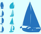 Ships Silhouettes Graphics
