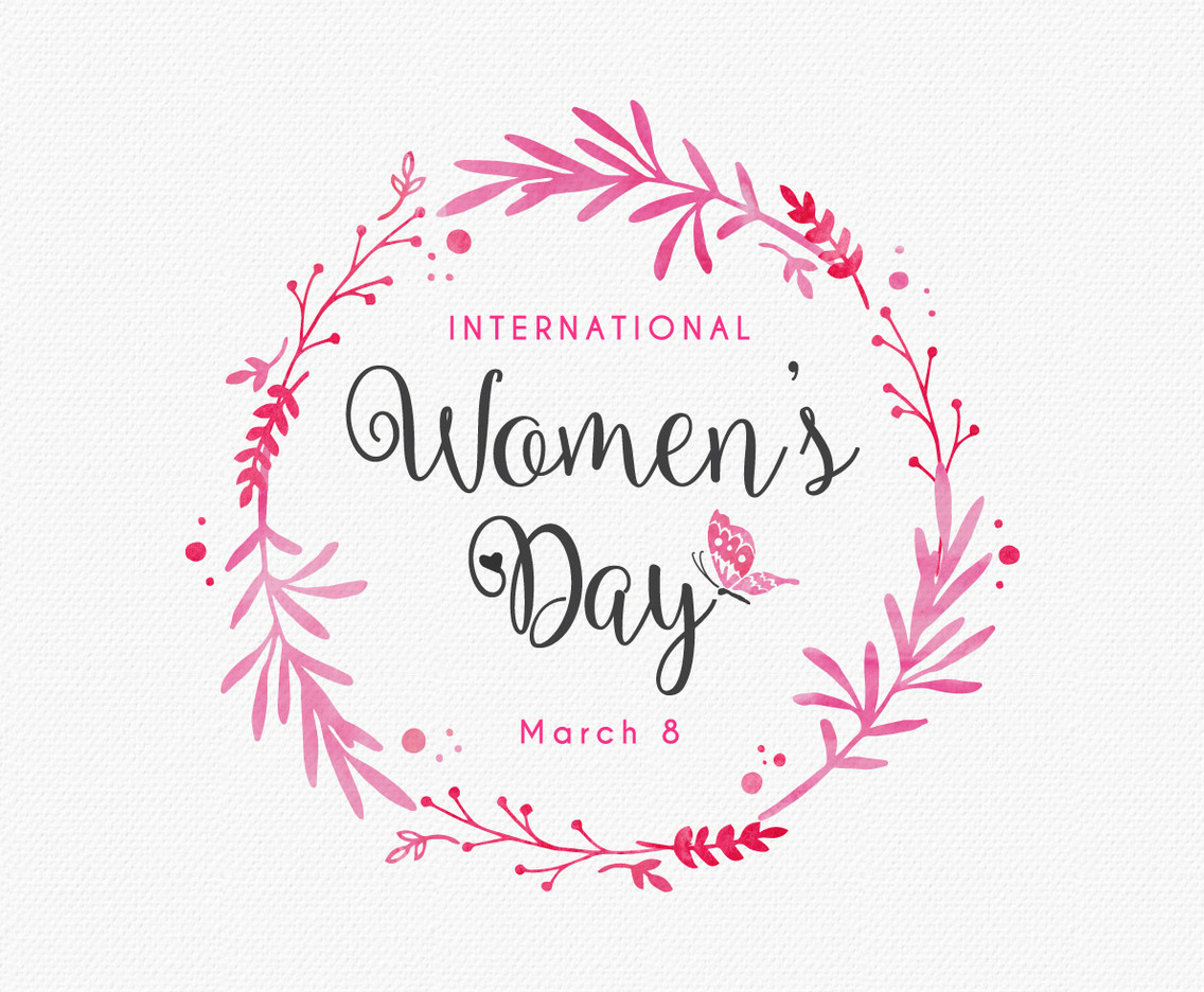 Women’s Day Design Card Template