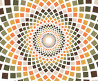 Arabesque Kaleidoscopic Background