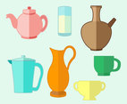 Various Drink Container Vector