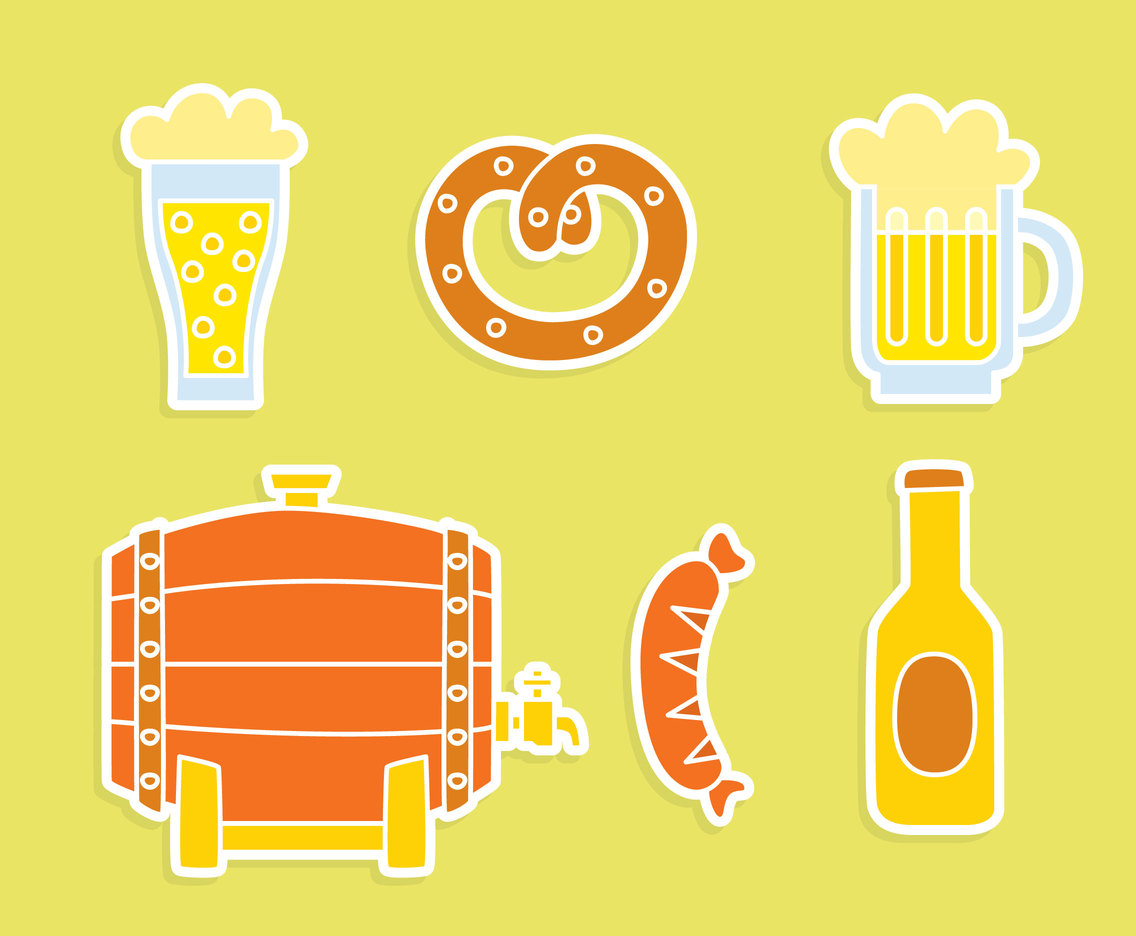 Nice Octoberfest Element Vector