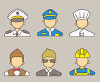 Hand Drawn People Occupation Vector