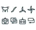 FPV linear icons