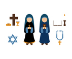 Female Religion Icon