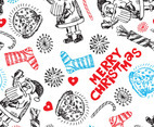 Christmas Doodle Pattern