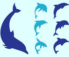 Dolphin Silhouettes