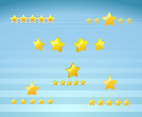Gold Star Icons