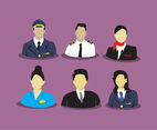 Airline Occupations Vector