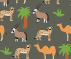 Colorful African Animals Pattern