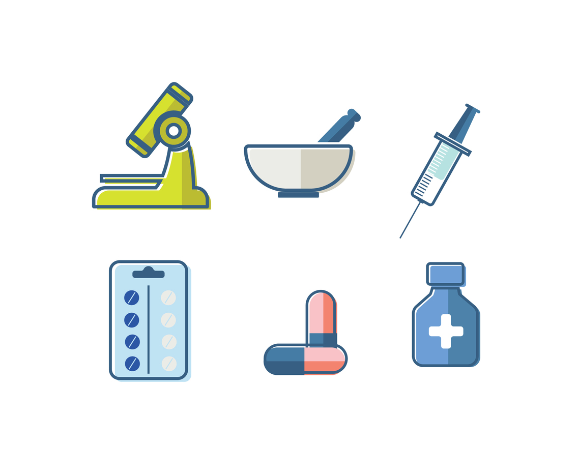 Pharmacy Icons Vector