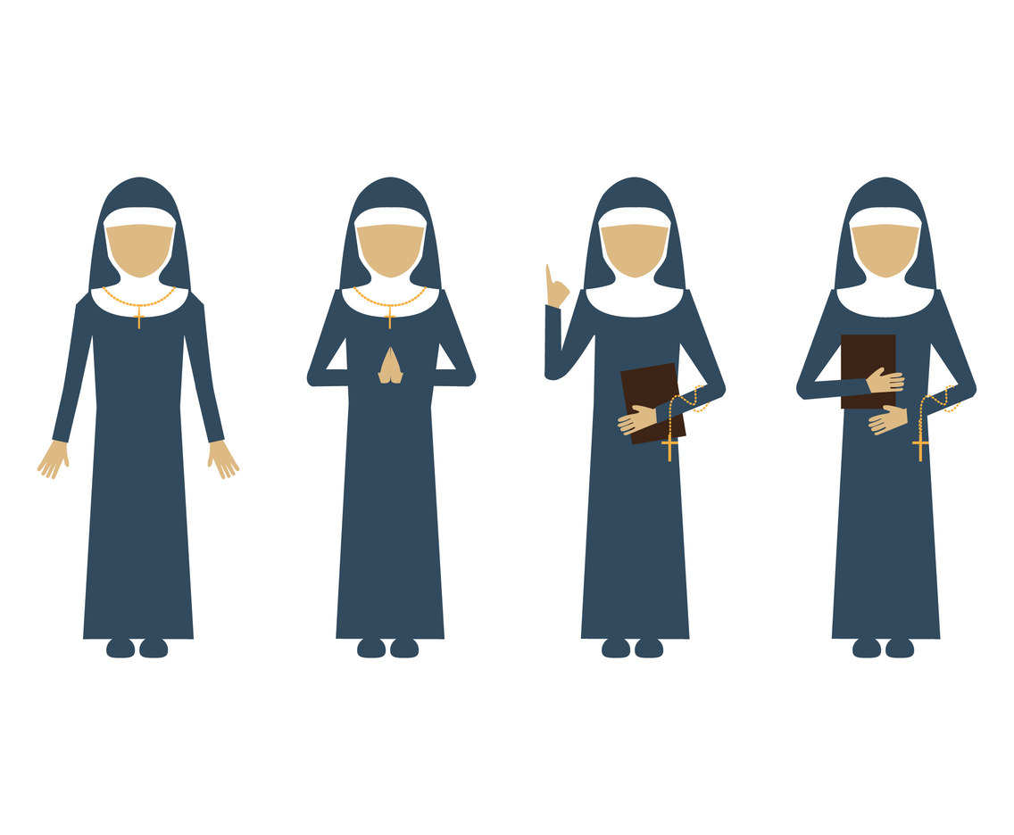 Character Nun