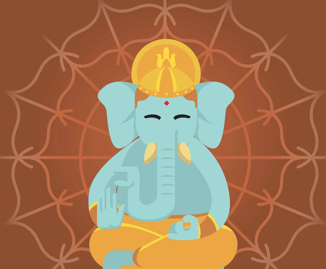 Free Indian God Of Hindu Illustration