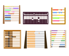 Colorful Abacus Vector