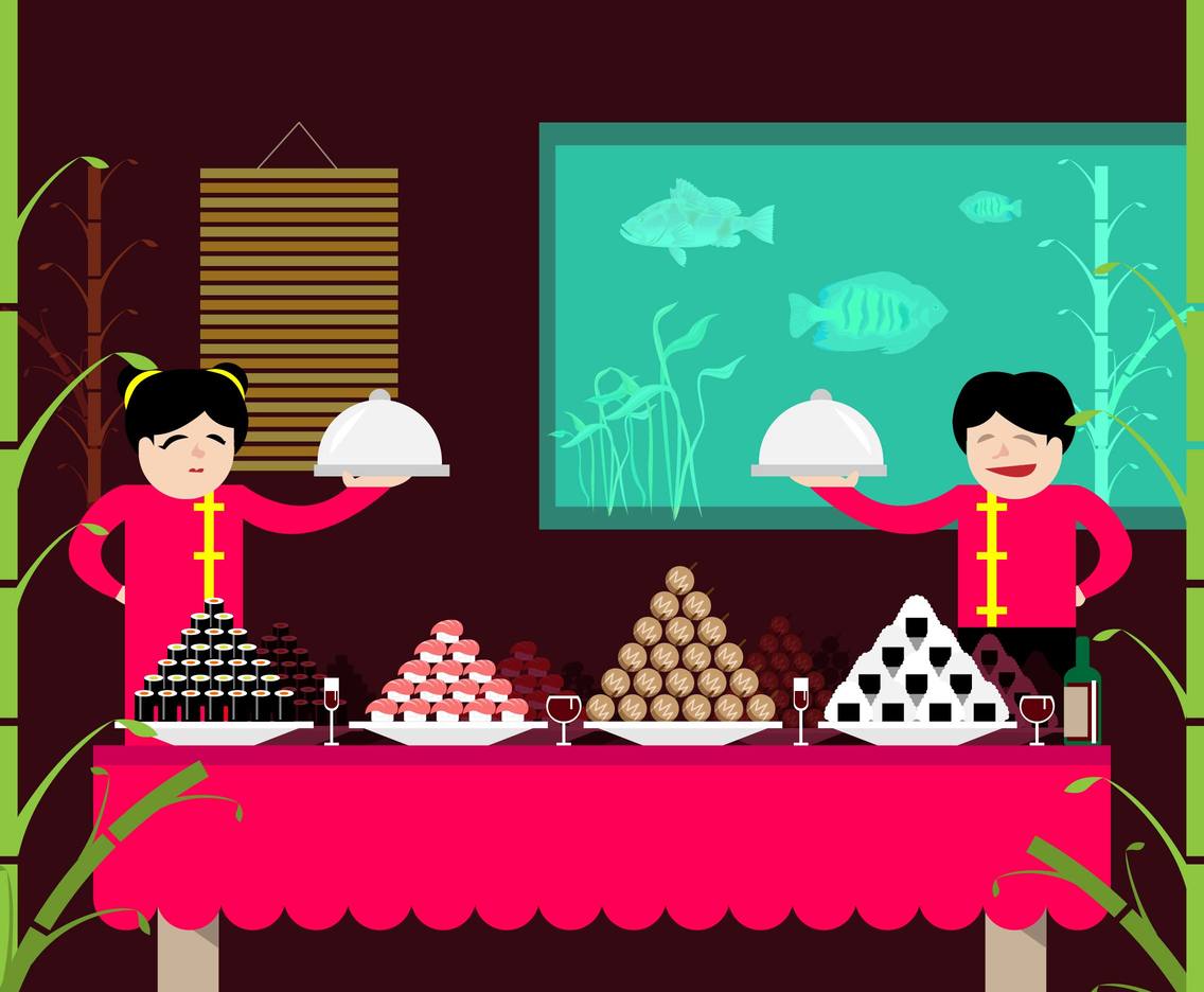 Japanesse Food Vector