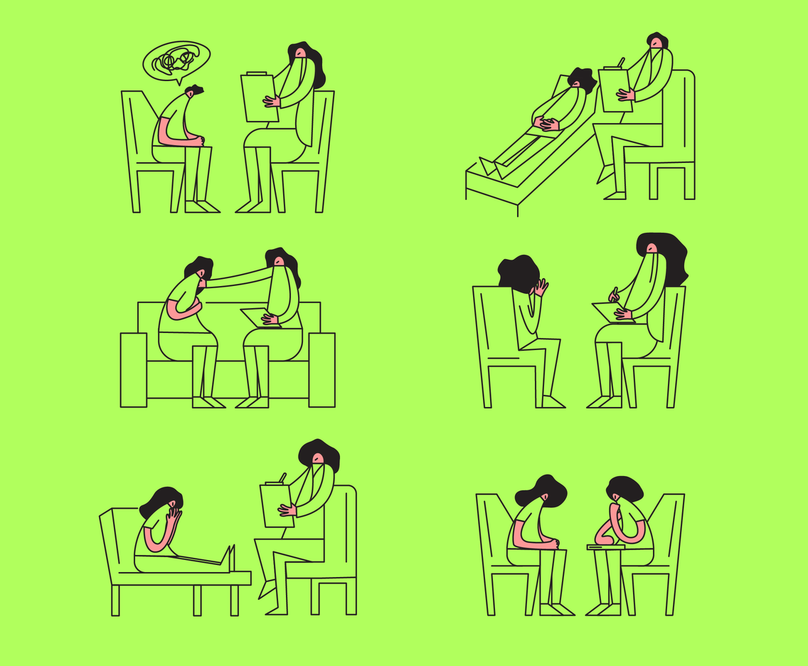 Minimalist Therapy Vector