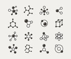 Particles Molecules Icon Set