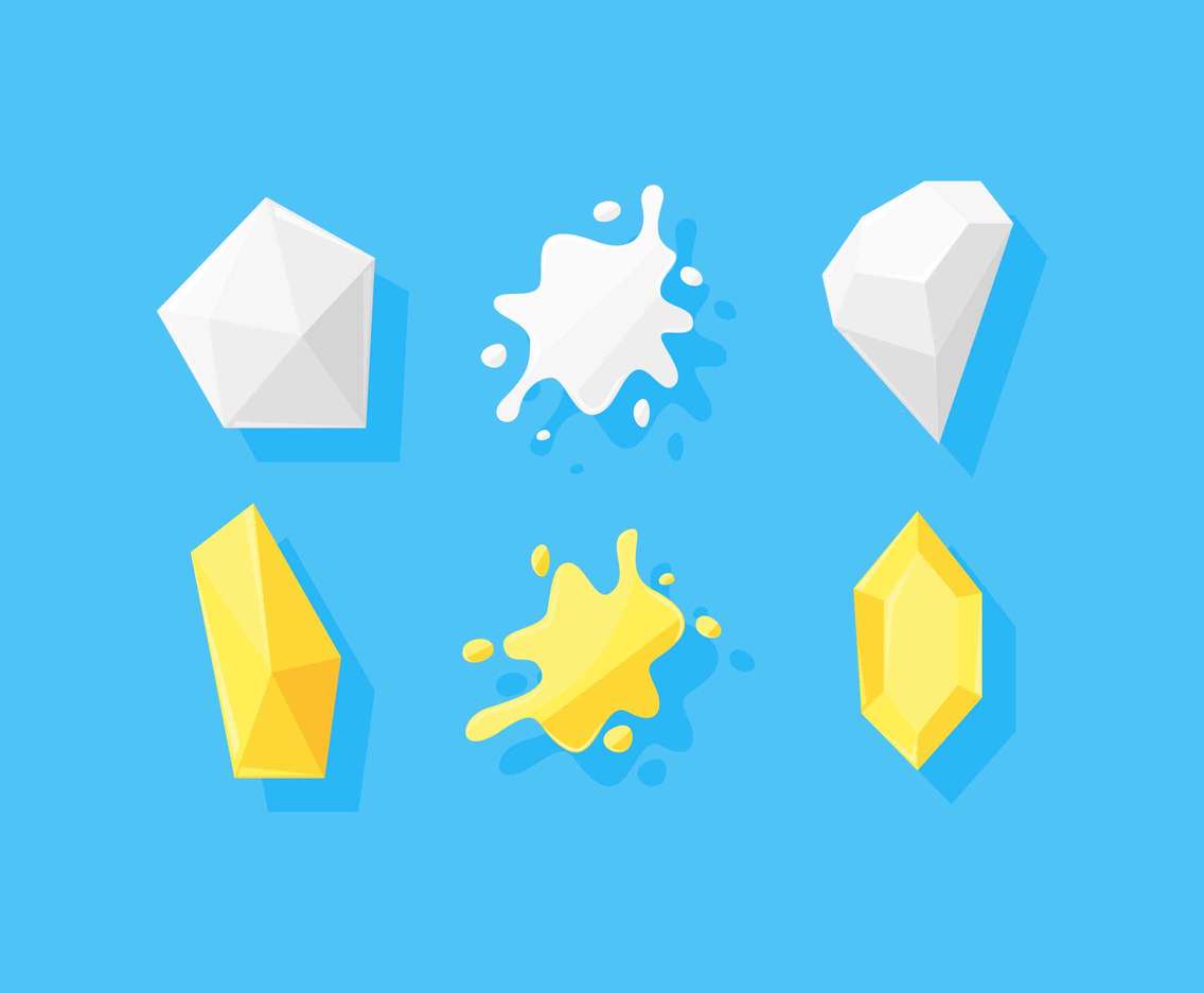Metal Splats and Gem Vectors