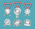 Platinum Medals Vector Pack