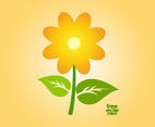 Vector Sunflower Icon