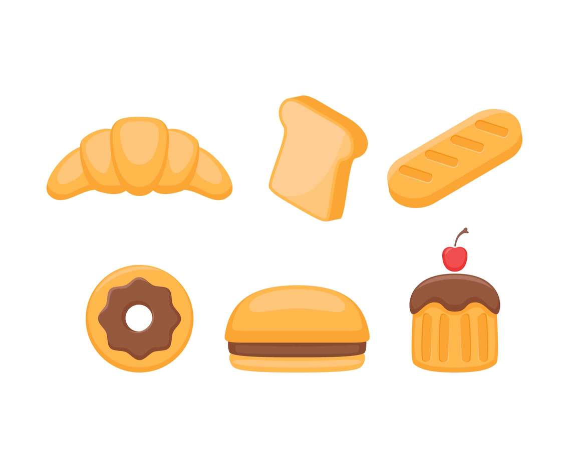Free Outstanding Bakery Bread Vectors