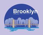 Free Brooklyn Bridge Illustration