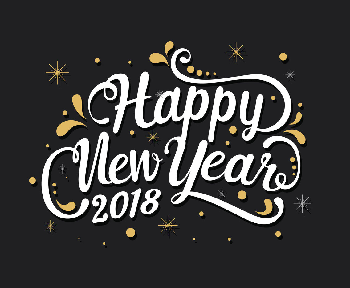 Happy New Year 2018 Greeting
