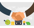 Handshake Business Icon 