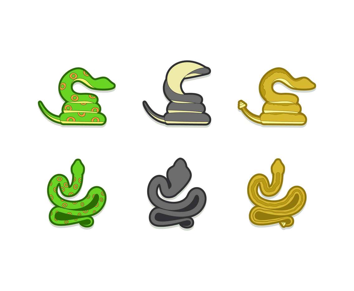 Free Outstanding Serpent Vectors