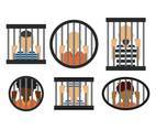 Jail vector set