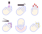 Manicure Icon Vector