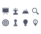 Business Strategy Icon Set