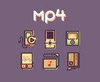 Mp4 Player Vector