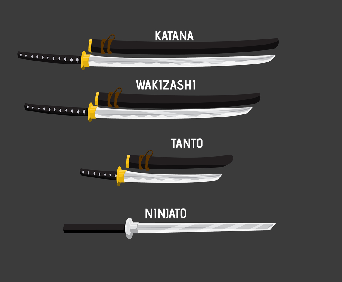 Katana Sword Vectors Vector Art  Graphics | freevector.com