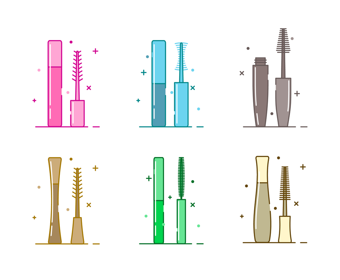 Girly Mascara Vector