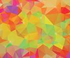 Polygonal Colorful Background Vector