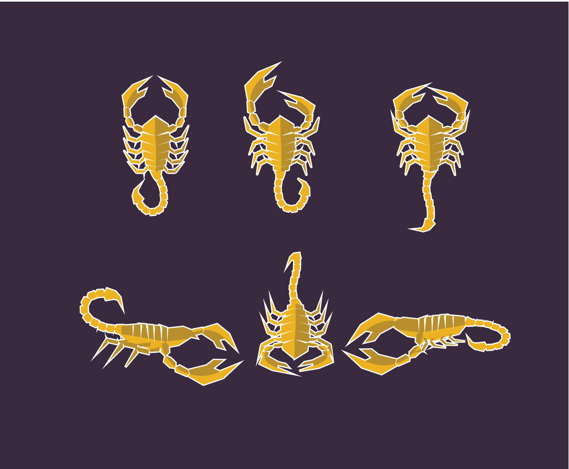 Scorpio Symbol Illustration Vector
