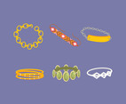 Bracelets Icon Vector