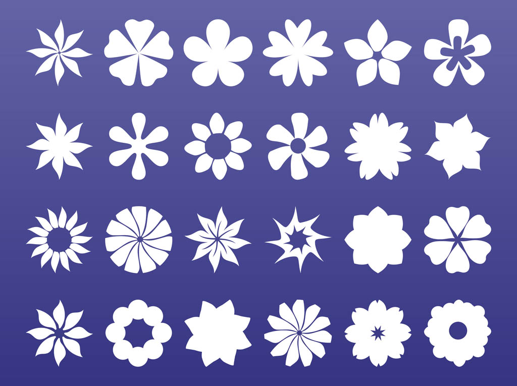Floral Icons Graphics