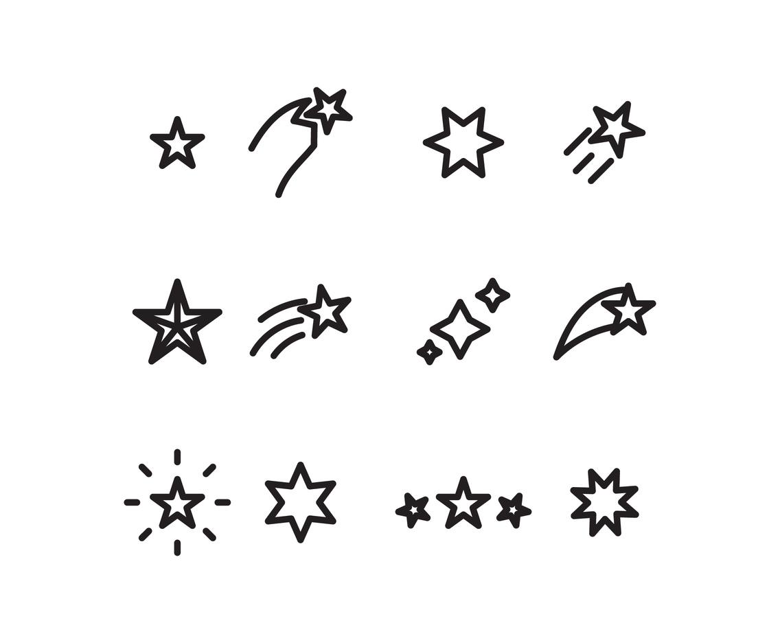 Set Of Bethlehem Stars