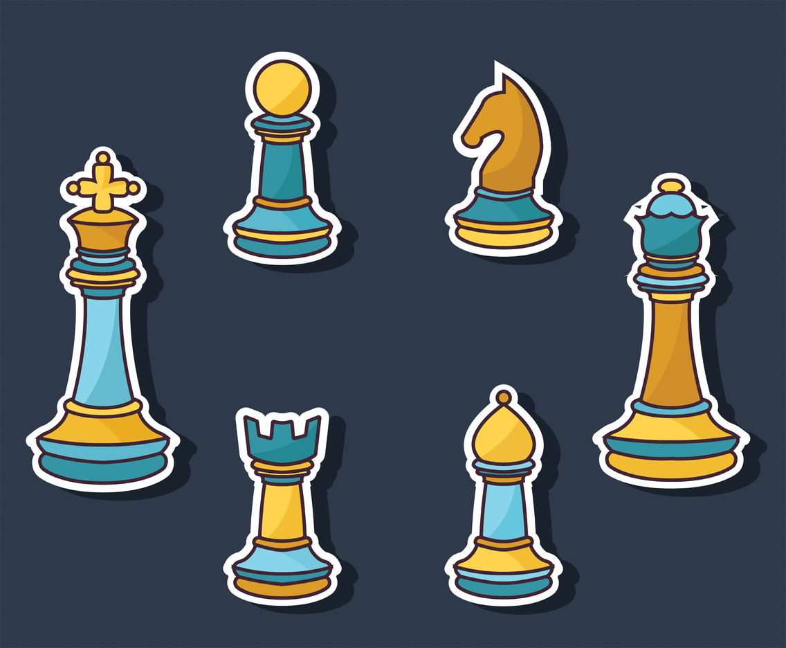 Set of Chess Sticker