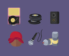 Hiphop Music Vector