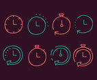 Sketch Quick Time Icons Vector