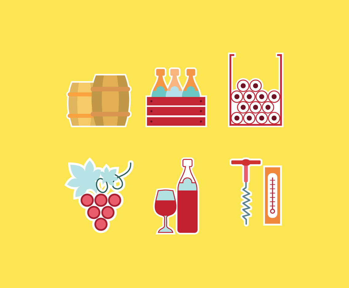 Wine Production Vector