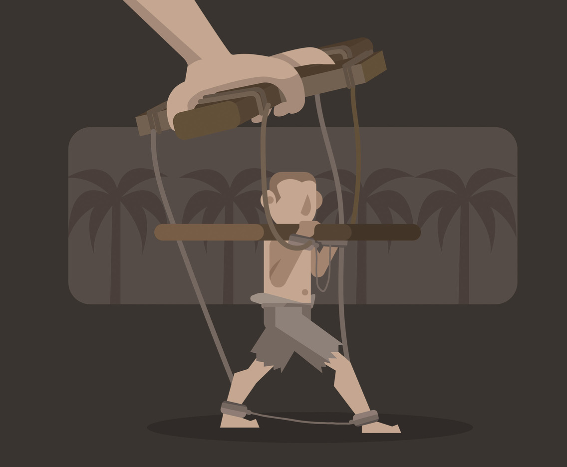 Slave Puppet Vector
