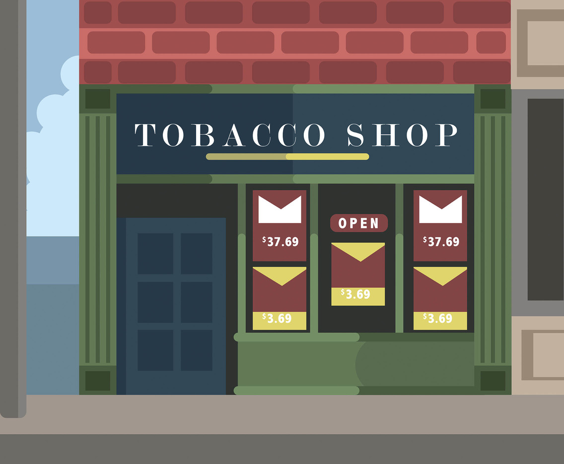 Tobacco Shop Vector