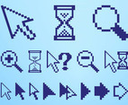 Pixelated Icons Set