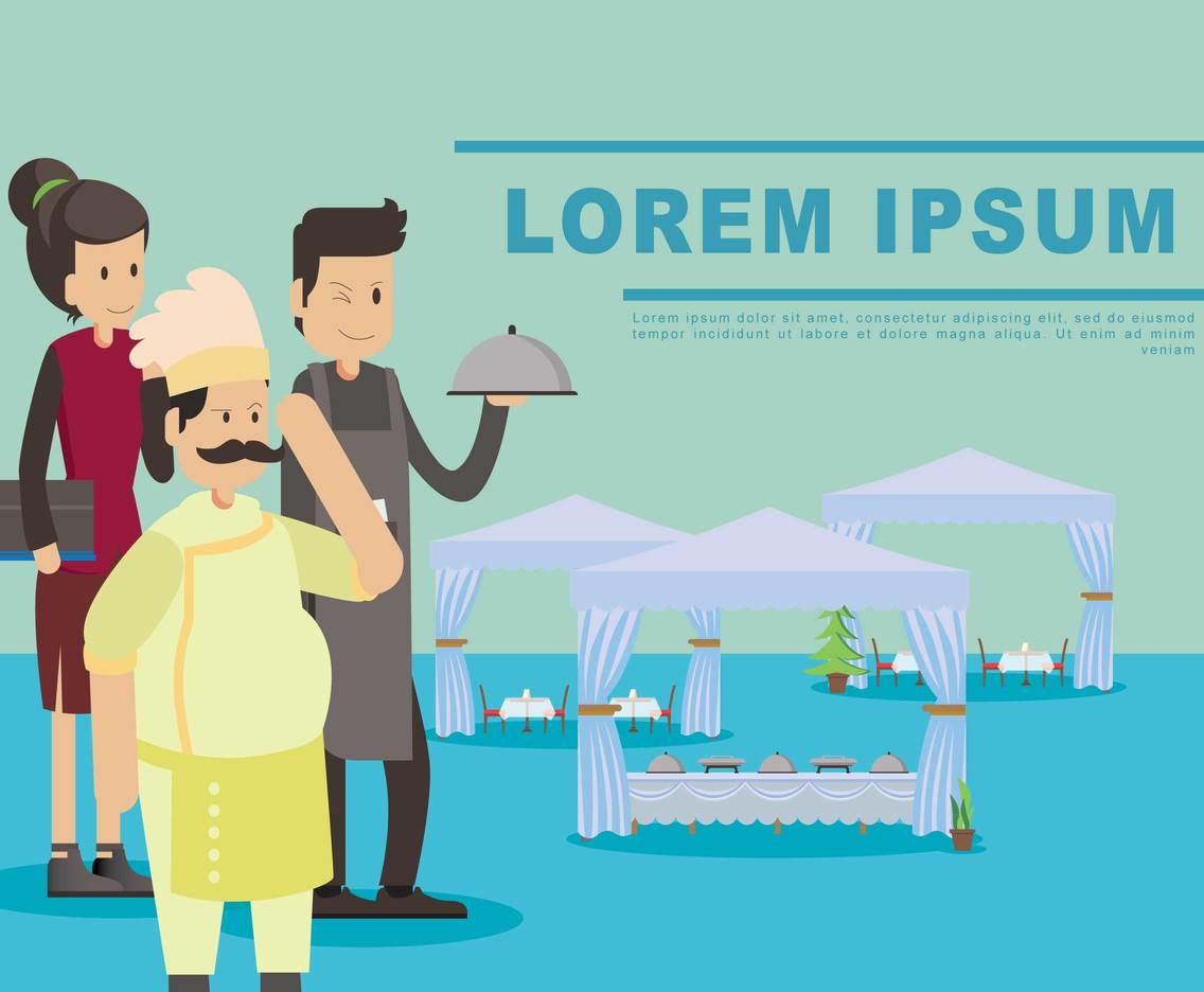 Catering & Dining Vector 
