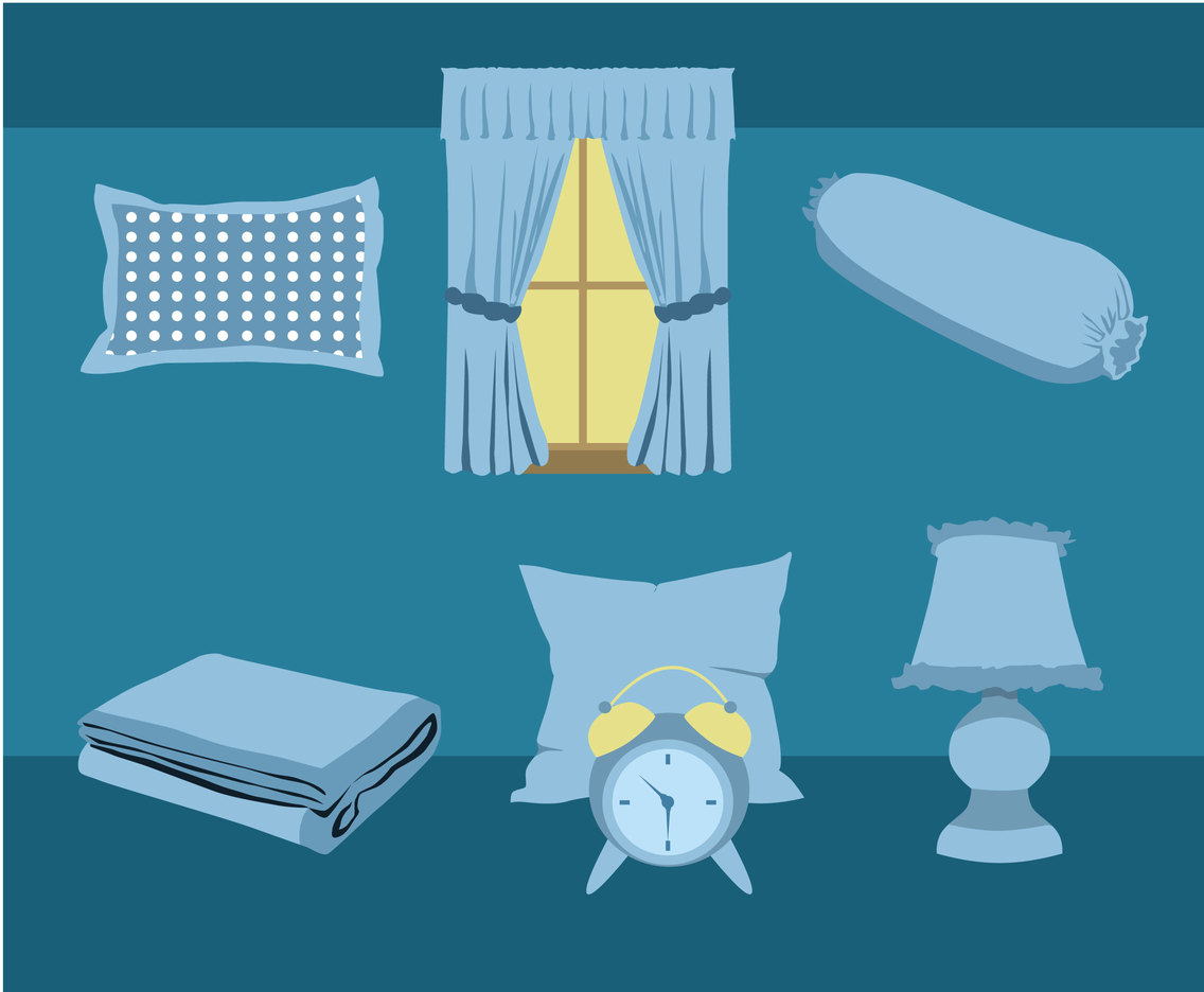 Bedroom Illustration Vector