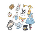Alice In Wonderland Doodles